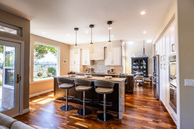 Kitchen - transitional kitchen idea in San Diego