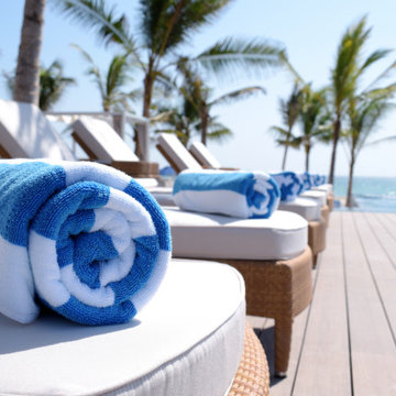 Cabana Stripe Pool Towels