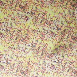MORTLAKE &ndash; MULTICOLOUR BRIGHT GYPSOPHILA ON FOIL Pattern Number: 2016-104-03 - Wallpaper