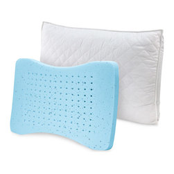 SensorPedic MemoryLoft With Gel Deluxe Quilted Pillow With Nanotex - Products