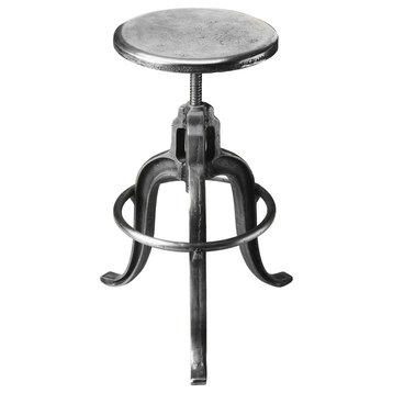 Butler Specialty Industrial Chic 22" Parnell Iron Bar Stool