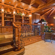 Wrought iron stairs