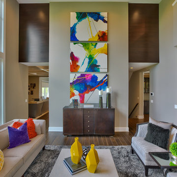 Vibrant Living Room Design