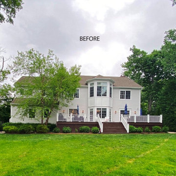 Scarsdale Terrace area and firepit