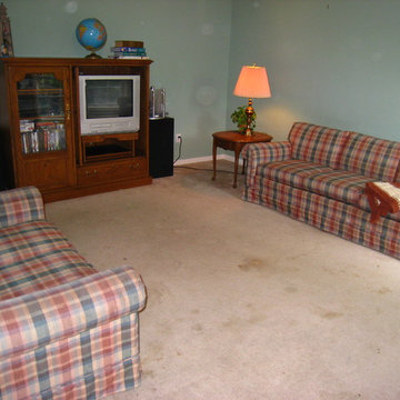 Living Room Organizing Houston