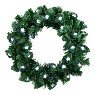 9'x14 Mixed Rosemary Emerald Pine Artificial Garland Clear LED