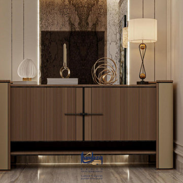Living Room Interior Design | Riyadh, Saudi Arabia