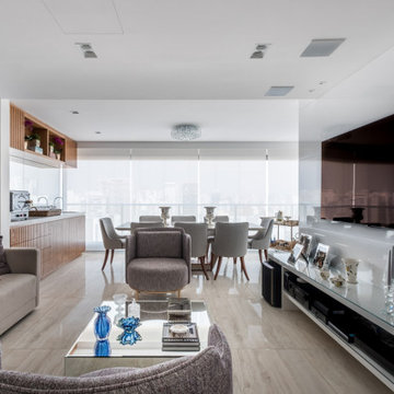 Contemporary interior design project in São Paulo