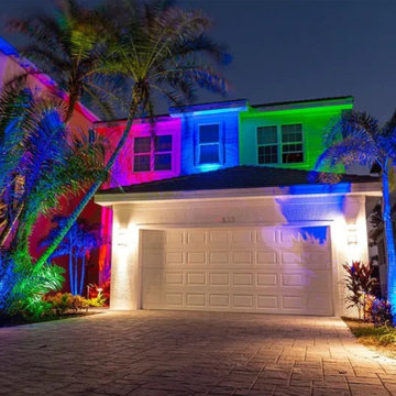 Landscape lighting and audio