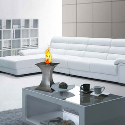 Pure Flame Concave Fire Tabletop Fireplace - Tabletop Fireplaces