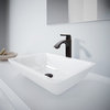 VIGO Adele Phoenix Stone Vessel Bathroom Sink Set