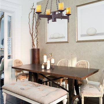 Troy Lighting F2584 Academy Weathered Rust 4 Light Chandelier