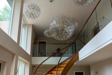 Photo of a contemporary staircase in Edinburgh.