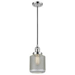 Innovations Lighting - 1-Light Stanton 6" Mini Pendant, Polished Chrome - One of our largest and original collections, the Franklin Restoration is made up of a vast selection of heavy metal finishes and a large array of metal and glass shades that bring a touch of industrial into your home.