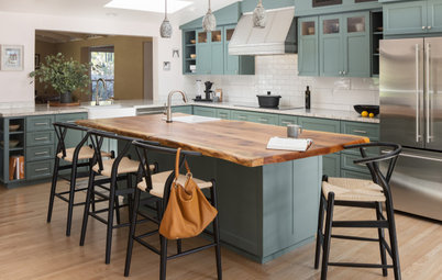 10 Gorgeous Green Paints for Kitchen Islands and Cabinets