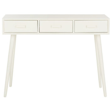 Lucia 3 Drawer Console Table Antique White