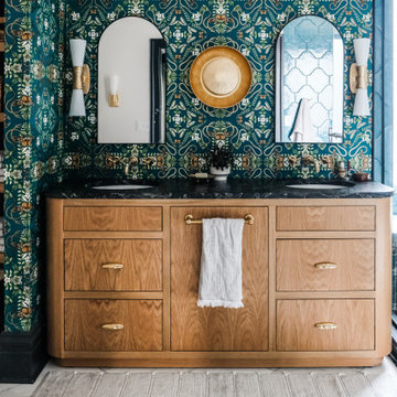 Boho Glam Bathroom