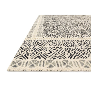 ED Ellen DeGeneres Crafted by Loloi Boceto Contemporary Rug, Ivory, 5'0"x7'6"
