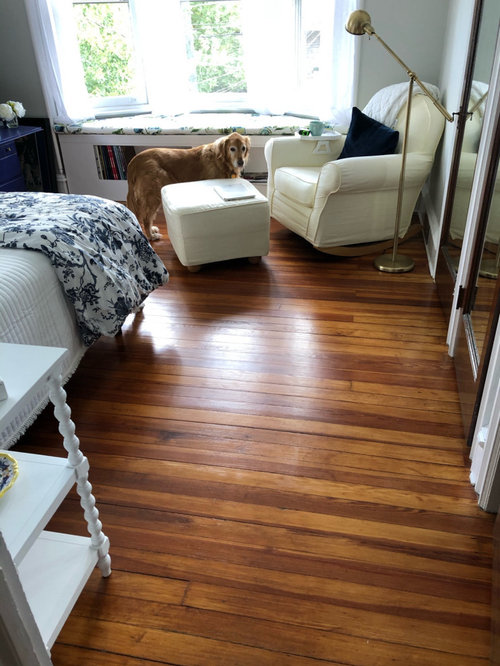 thoughts on rug on newly refinished wood floors