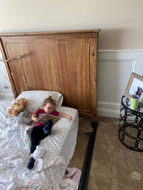 Help converting crib into bed!