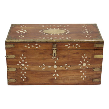 Inlay vintage trunk