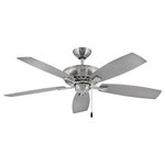 Hinkley - Hinkley 904152FBN-NIA Highland - 52 Inch 5 Blade Ceiling Fan - Highland was designed with versatility in mind. ItHighland 52 Inch 5 B Brushed Nickel Mahog *UL Approved: YES Energy Star Qualified: n/a ADA Certified: n/a  *Number of Lights:   *Bulb Included:No *Bulb Type:No *Finish Type:Brushed Nickel