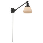 Innovations Lighting - Innovations Lighting 237-OB-G171 Fulton - One Light Adjustable Swing Arm Portabl - Solid Brass 1 Degree Adjustable Swivels.Fulton One Light Adj Oiled Rubbed Bronze  *UL Approved: YES Energy Star Qualified: n/a ADA Certified: n/a  *Number of Lights: Lamp: 1-*Wattage:30w Medium Base bulb(s) *Bulb Included:No *Bulb Type:Medium Base *Finish Type:Oiled Rubbed Bronze