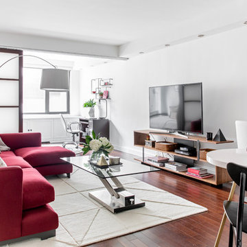 Invigorating Design Sheds a New Light on a Cookie-Cutter Apartment