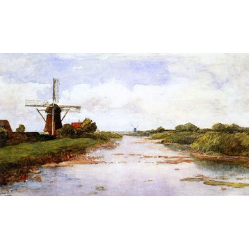 Paul Constantine Gabriel A Windmill Near Abcoude Wall Decal