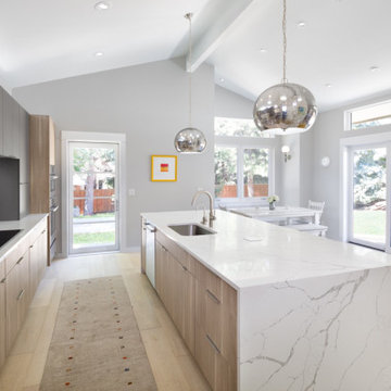 Neutral Contemporary First Floor Remodel
