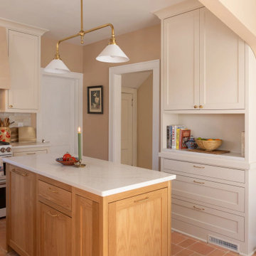 French Country Kitchen Remodel — Plaster Hood, Oak Island & Farmhouse Sink