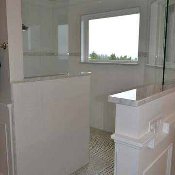 New Home Construction - Gray and White