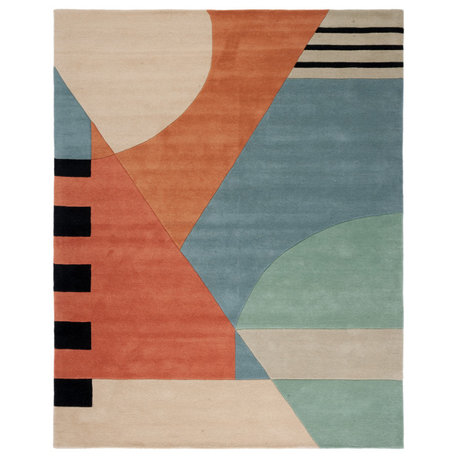Safavieh Rodeo Drive Collection RD863 Rug, Gold, 11'x15'