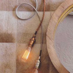 Roost Braided Cord Pendant Lamps - Pendant Lighting