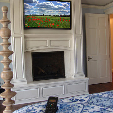 Master Bedroom Television Installation