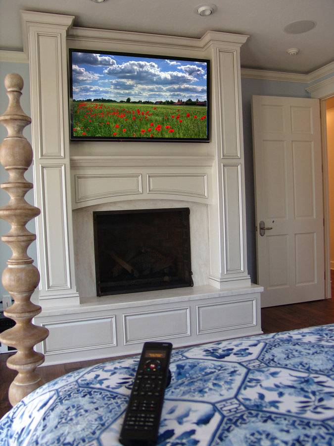 Master Bedroom Television Installation