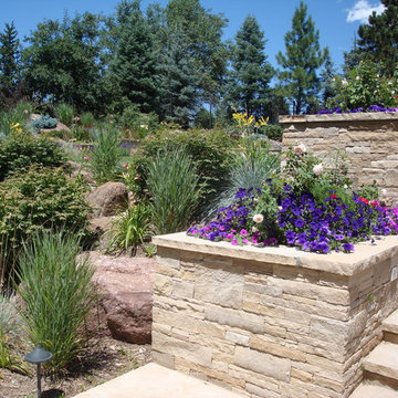 Boulder Filled Garden