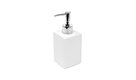 White Ceramic Soap Dispenser