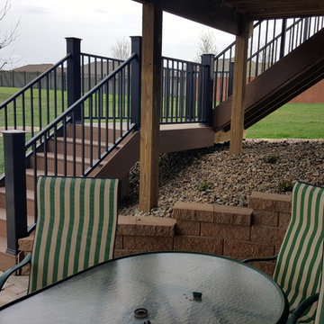 Timbertech Deck Featuring Patio Checkerboard