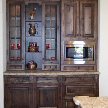 Custom Knotty Alder Kitchen