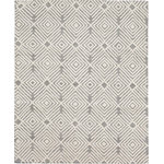 Karastan Rugs - Karastan Rugs Tipaza Black/White 8'x10' Area Rug - Designed for Karastan Rugs by Drew and Jonathan Home, the Sirocco collection features a variety of intricate geometric inspired patterns with abstract design influences in versatile neutral color combinations. Handwoven with premium polyester yarn, this area rug collection features a textured high/low cut and loop pile that makes a luxurious statement in any space. The resilient polyester offers sumptuous softness and rich colors with dependable durability designed to thrive in high traffic areas. Available in popular sizes such as 6x9 and 8x10, this area rug collection is a great choice for adding style to a variety of spaces in your home.