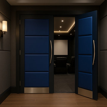 Paul Orzeskp Home Theater Door
