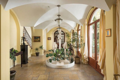 Trendy entryway photo in Orange County