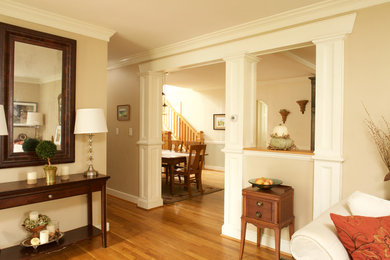 Elegant living room photo in Other