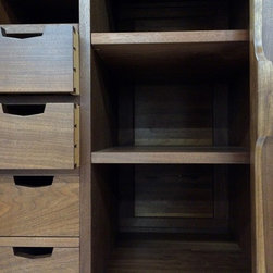 Walnut Tall Dresser - Chests of Drawers