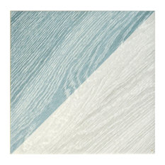SomerTile Taco Melange 6-1/2" x 6-1/2" Porcelain Floor and Wall Tile, Blue