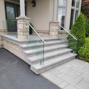 Driveways, Front Entrance, & Steps