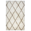 Rizzy Home Commons CO200A Ivory Solid Area Rug, Rectangular 3'6"x5'6"