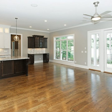 The Oakmont Hill built by Homes By Dickerson at Carrie's Reach & Heritage