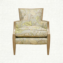 Abigail Living Room Chair, Green - Armchairs And Accent Chairs